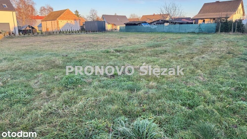 Sprzedam działkę budowlan.w Komorowie k.Trzebnicy