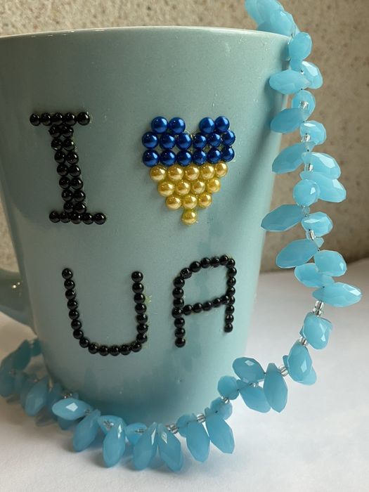 Чашка зі стразами