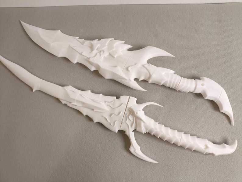 Solo Leveling Kamish's Wrath weapon | anime cosplay/props facas