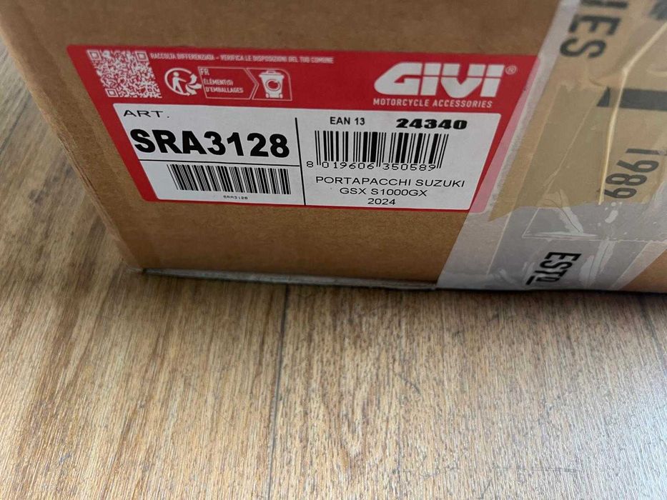 SUPORTE MALA GIVI P/SUZUKI GSX S 1 0 0 0GX 2 0 2 4