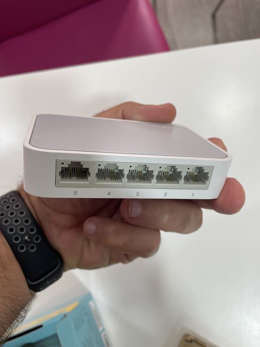 Switch/Hub/Roteador 5 portas 10/100 TP-Link