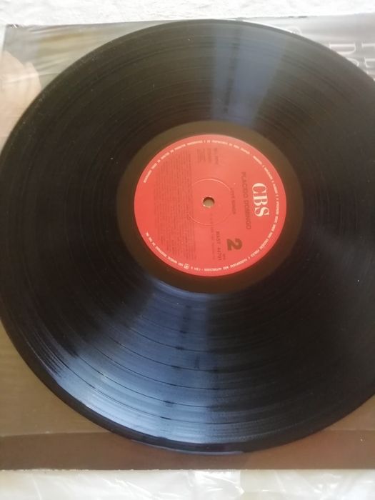 Disco Lp 33 rpm Love Songs Plácido Domingo
