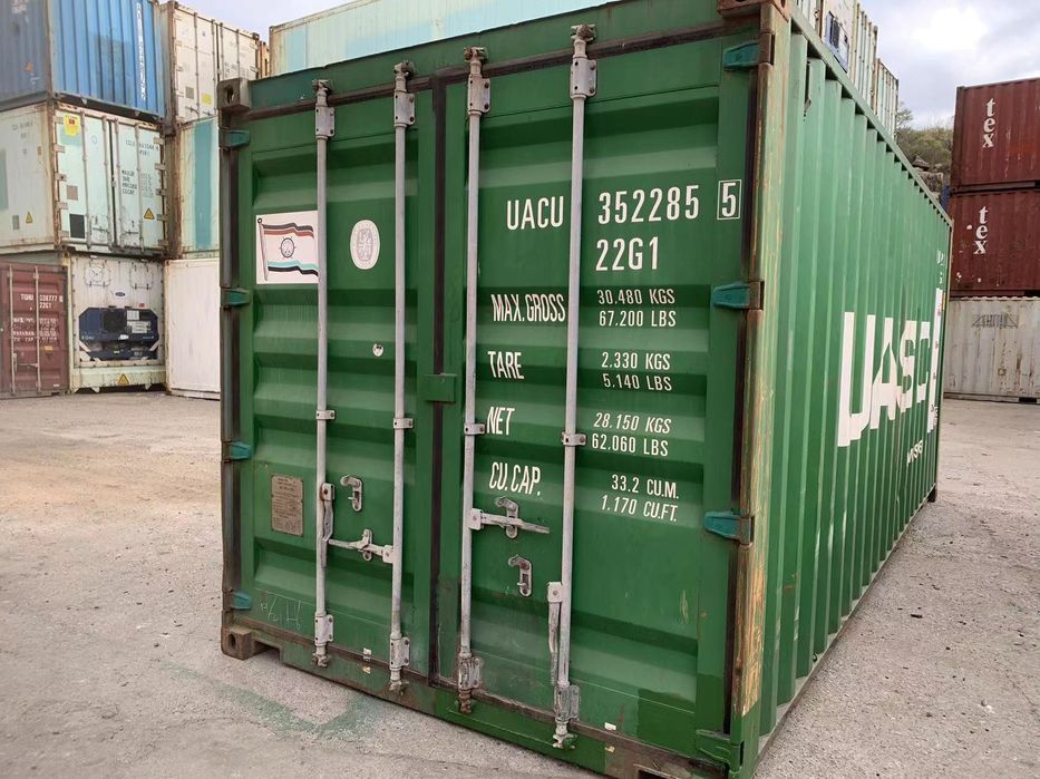 Kontener morski magazynowy 20DV 6 - metrowy