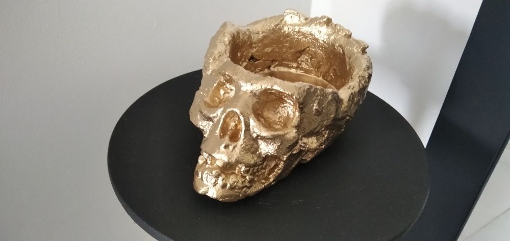 Caveira/Skull Dourada