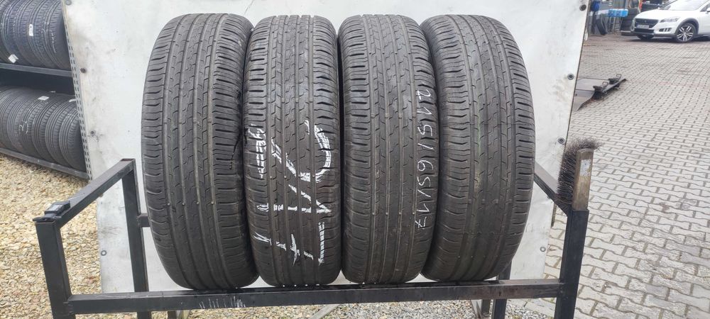 Opony letnie 4x 215/65r17 continental 21r Demo