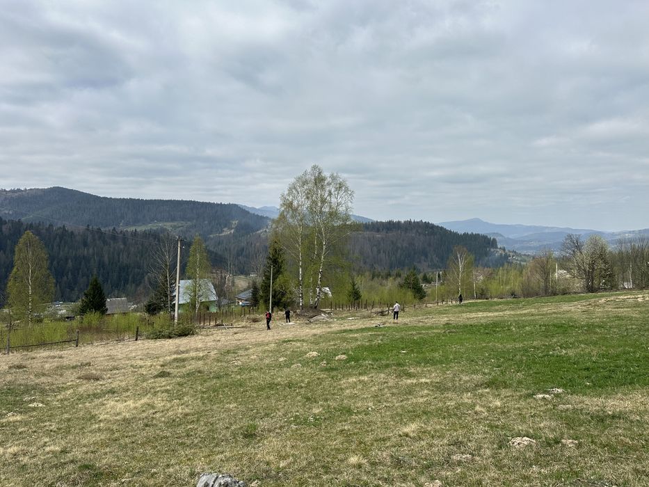 Земля в карпатах Микуличин