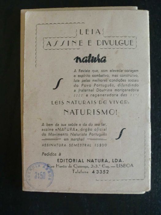 Cadernos Culturais Naturistas - Alimentos que curam - Natura