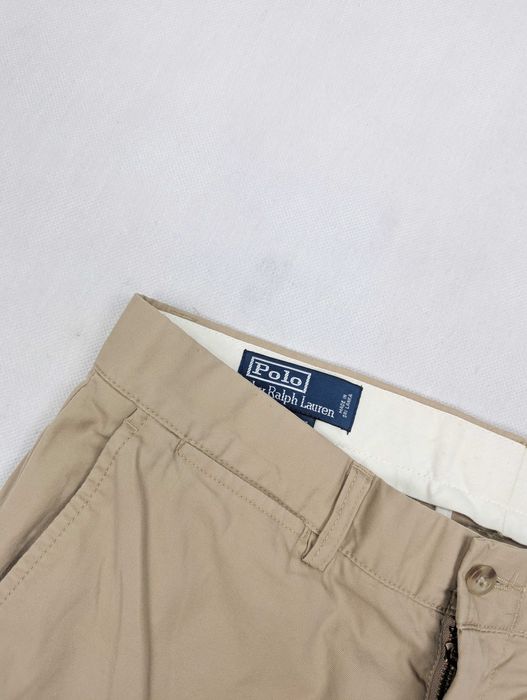 Polo Ralph Lauren beżowe spodnie 32/34 M logo