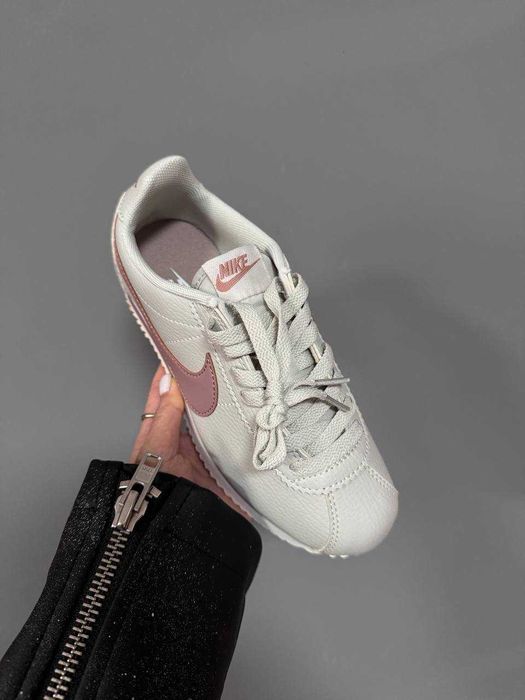 Кросівки Nike Cortez Shadow White Powder premium