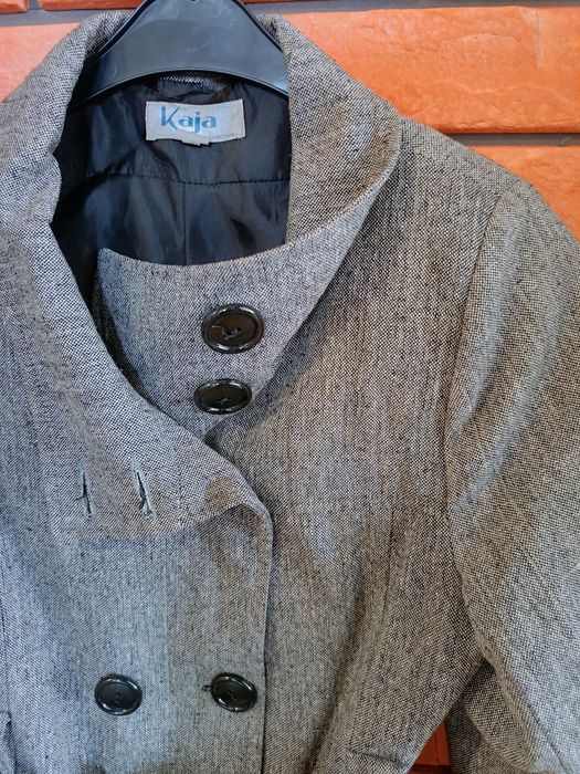 Szary płaszczyk połyskujący, rozm.L, Kaja