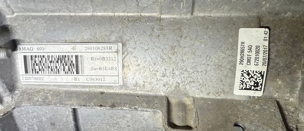Motor Renault Zoe Electic Ref: 5AQ605