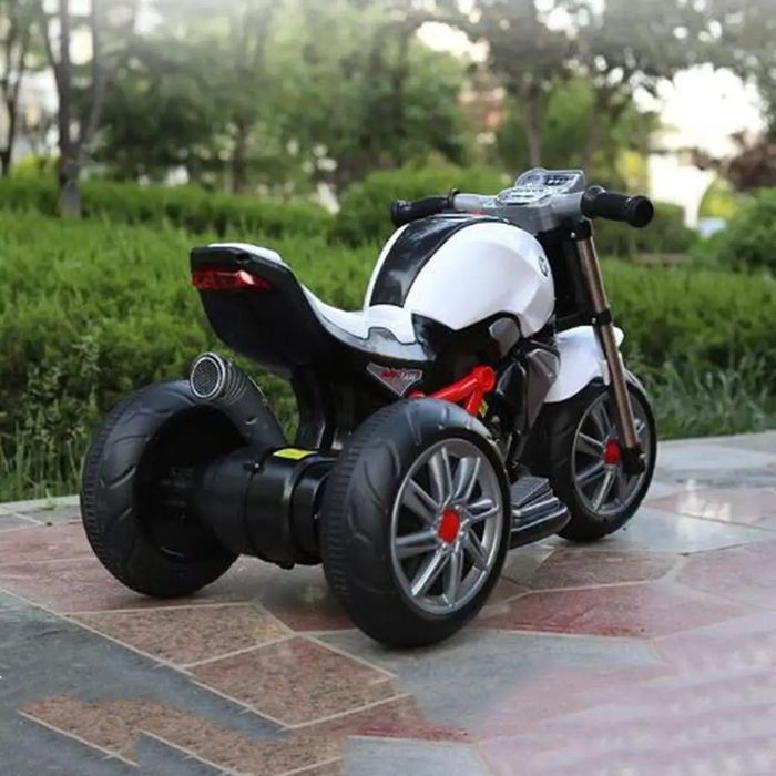 Детский мотоцикл на аккумуляторе 3-х колесный