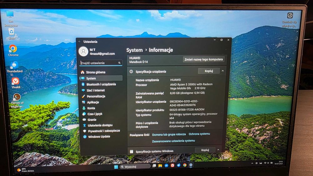 HUAWEI MateBook D14 NoteBook