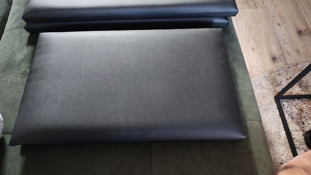 Panel ścienny tapicerowany - eko skóra 30x50 cm