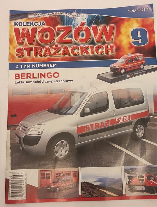 Model w skali 1:45 Citroen Berlingo France 2005 (M16)