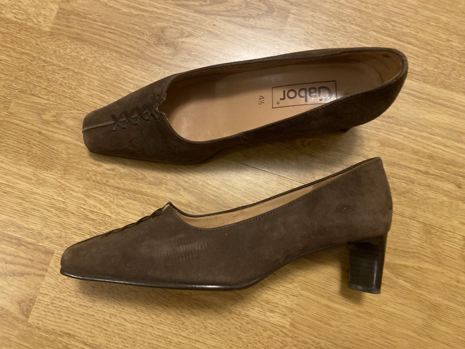 Zamszowe buty damskie Gsbor 4,5