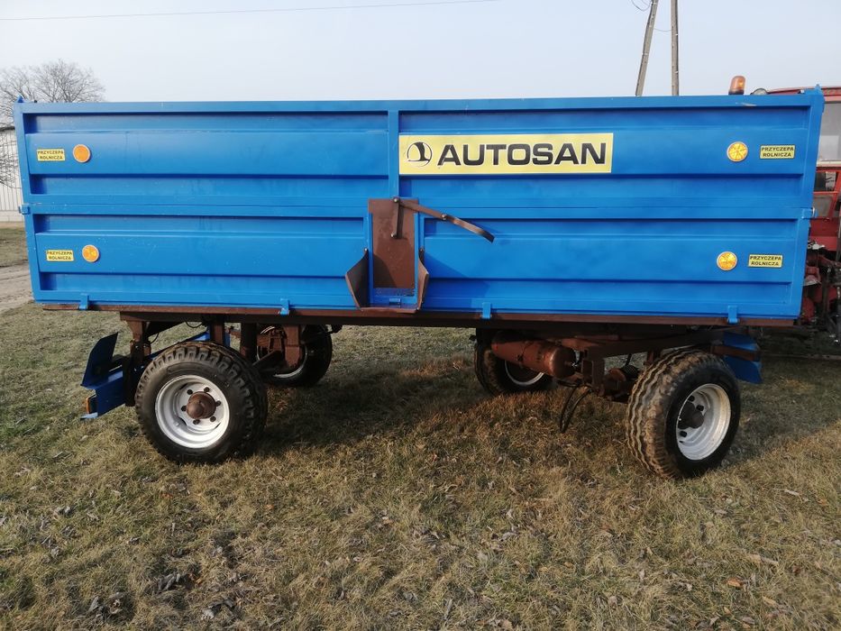 Przyczepa wywrotka autosan jak nowa