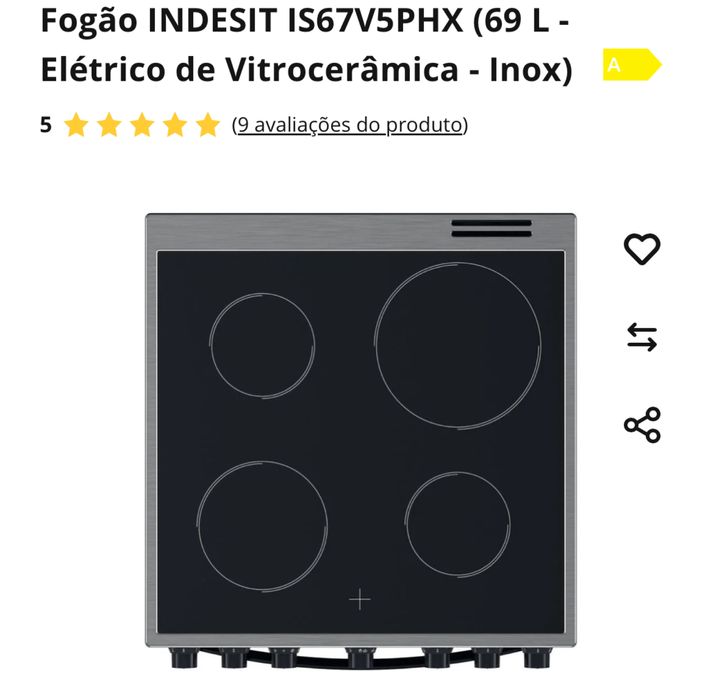 Fogao Novo INDESIT