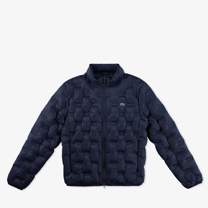 Ультралегка стьобана куртка Lacoste - Navy Blue