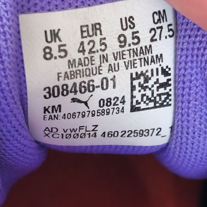 Puma F1 Trinity — EU 42.5 — fioletowe/czarne