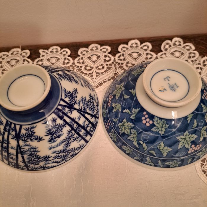 Tacas porcelana japonesas