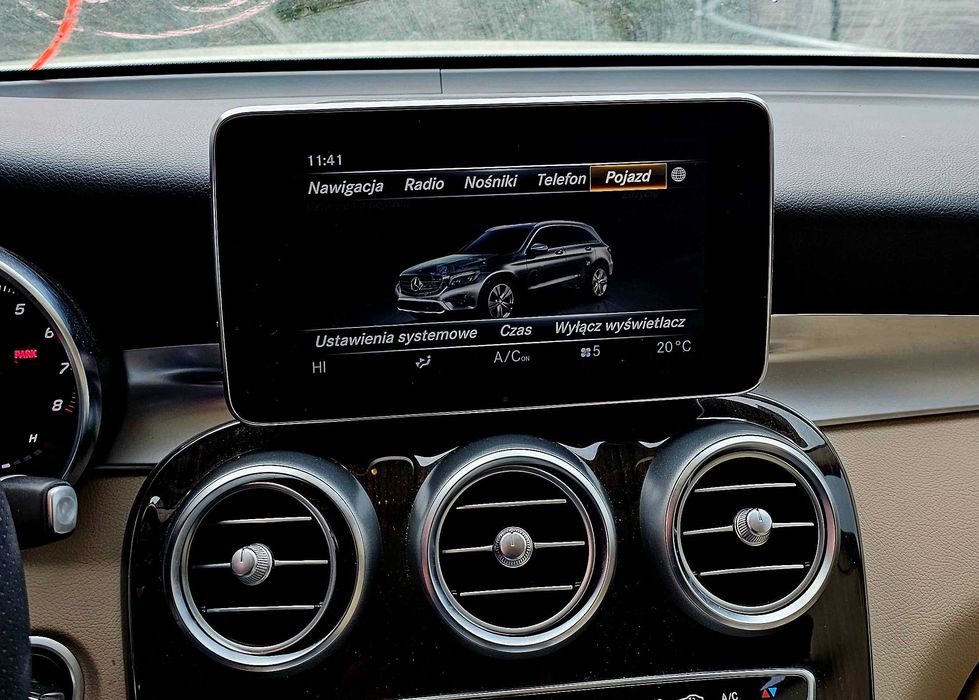 Mercedes NTG 5 Polski Język menu mapa konwersja usa europa GLC GLA CLA