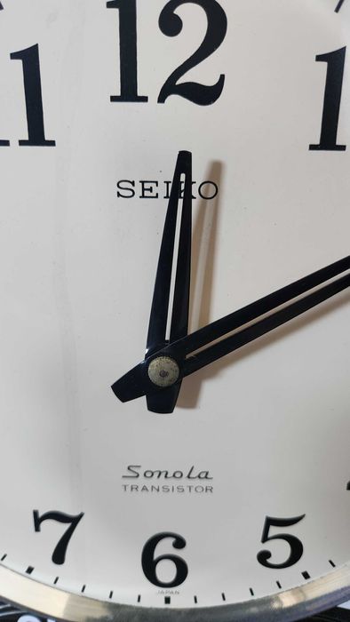 SEIKO Sonola Transistor - Relógio de parede dos anos 60