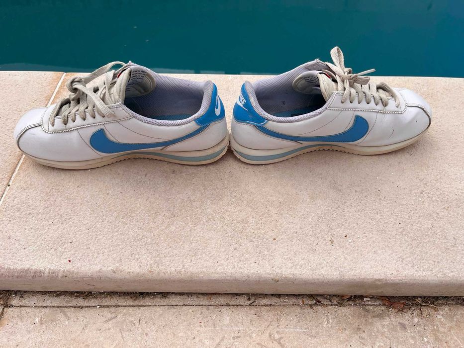 Nike Cortez white/university blue