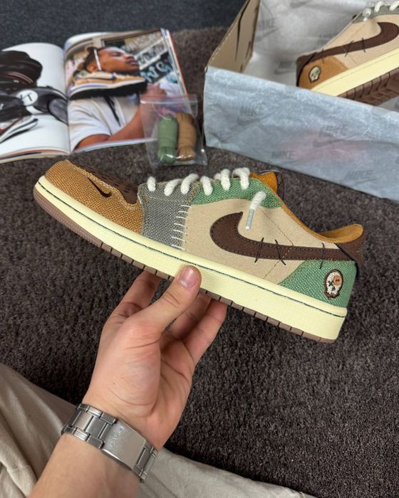 Мужские Кроссовки Jordan 1 Retro Low OG Zion Williamson Voodoo