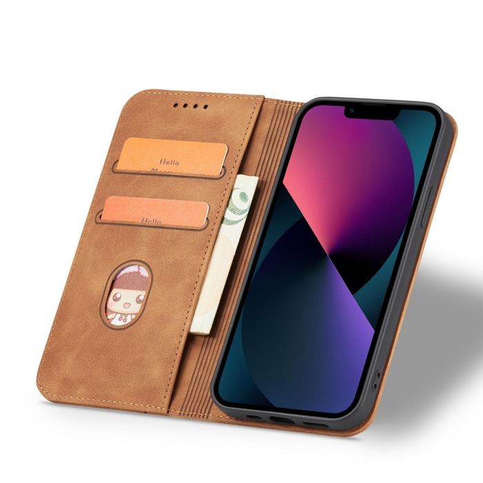 Etui Fancy Braders Case Do Iphone 13 Mini Brązowy