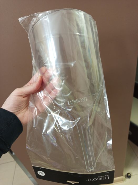 Osłona twarzy plexi