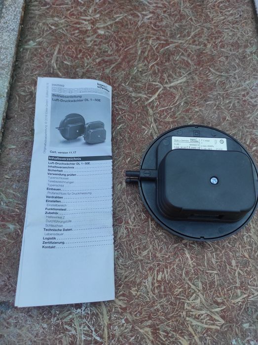 Датчик-реле тиску повітря DL 3E Kromschroder (Honeywell), 0,3 - 3 mbar