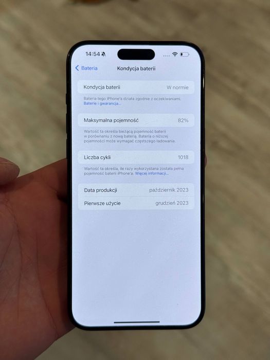 Iphone 15 PRO MAX 256G. Odbior Osobisty