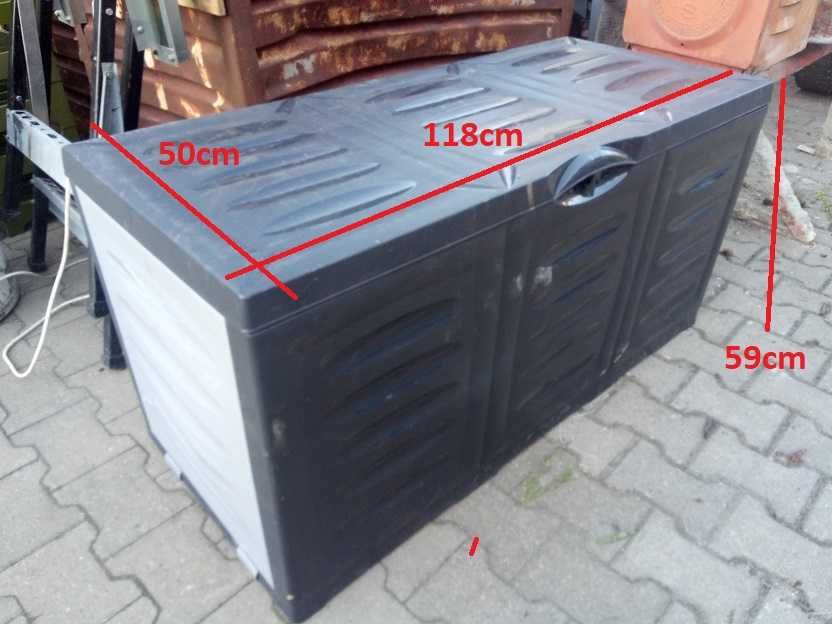 Skrzynia, kufer plastikowy