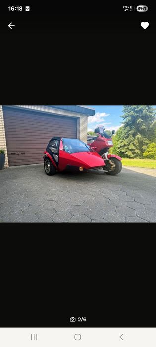 Yamaha fj1200 Comete 4 osobowy , z wózkiem bocznym. SIDECAR. Side - bi