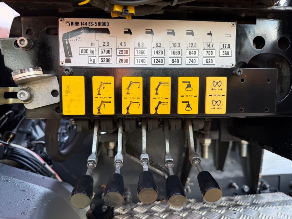 Scania G320 com grua  15 M e bascula