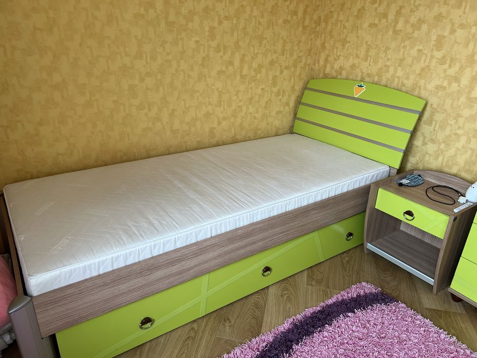 Меблі Cilek ліжко  приліжкова тумба