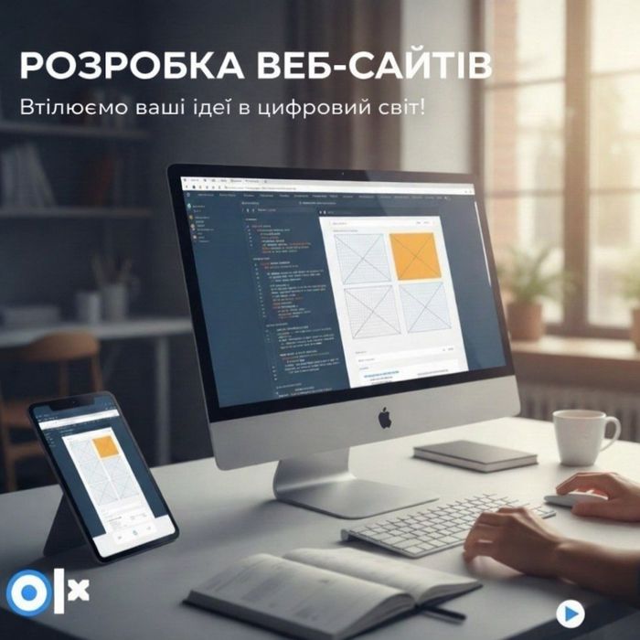 Розробка сайтів та додатків