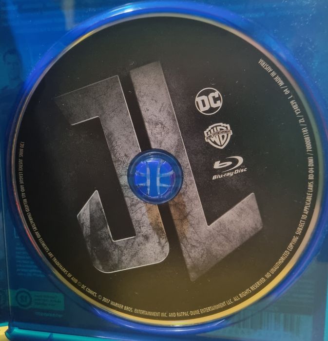 Blu ray фільм Ліга справедливості імпорт з перекладом .