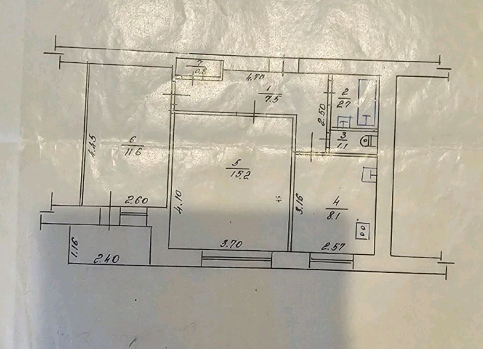 Продам 2-кім квартиру, район 8-9 школи, будинок ОСББ