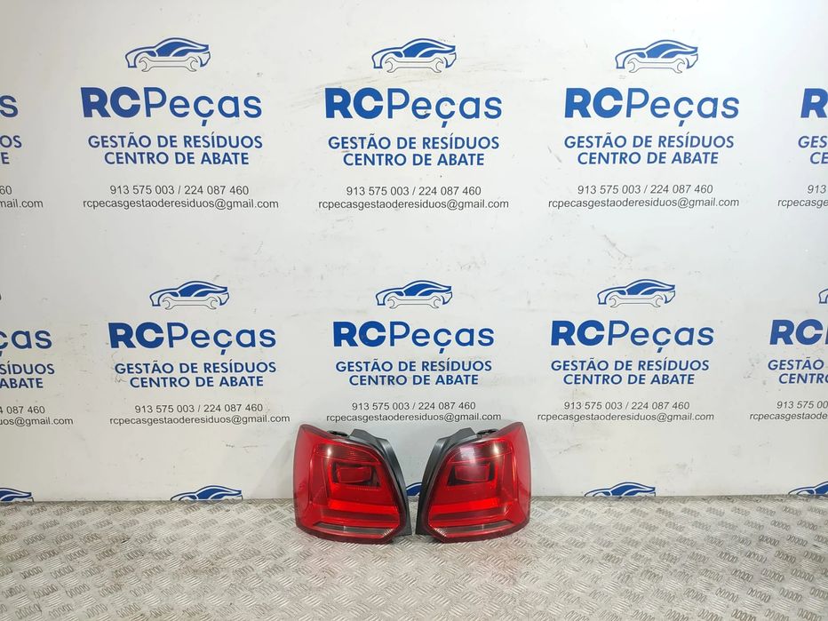Farolins traseiros trás direito esquerdo originais VW Volkswagen Polo