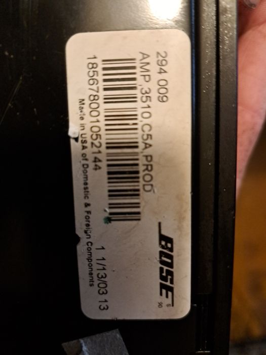 Subufer Bose Audi A6 C5