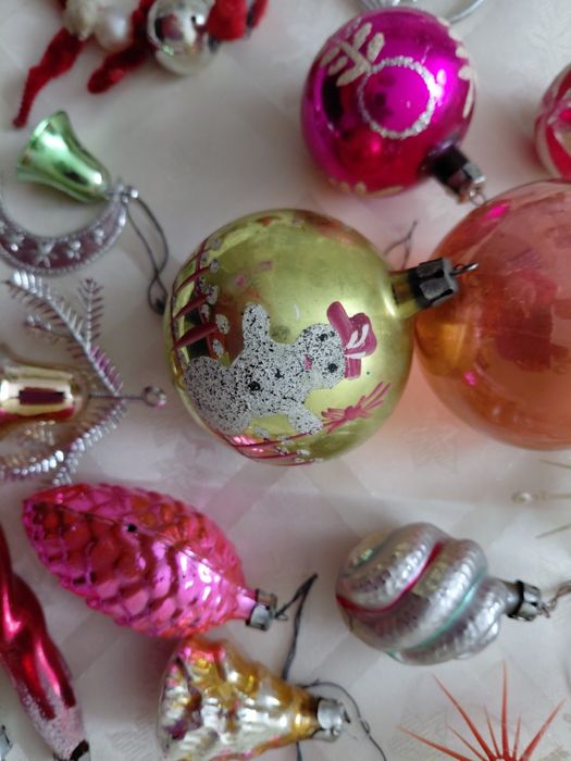 Szklane bombki PRL
