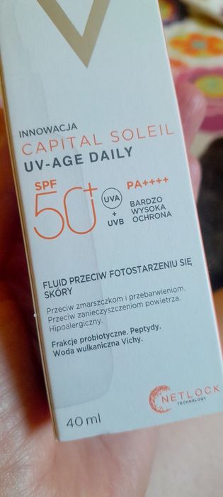 Fluid z SPF 50 do twarzy marki Vichy