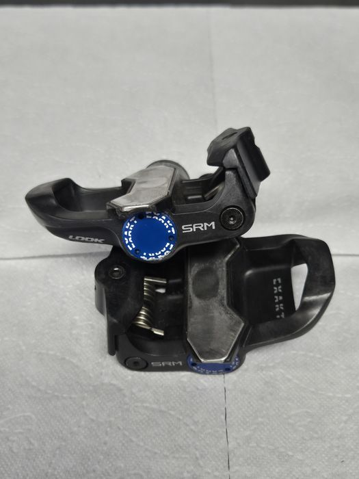 Pedały z pomiarem mocy look srm exakt dual keo obustronny spd rowerowe