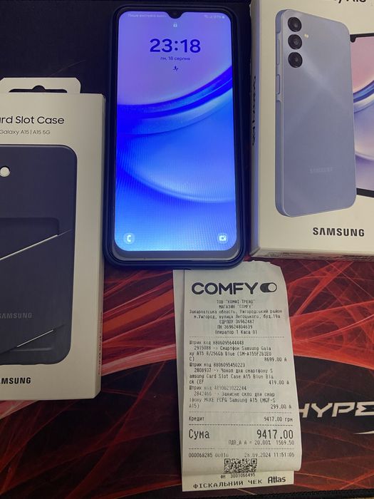 Телефон Samsung galaxy a15