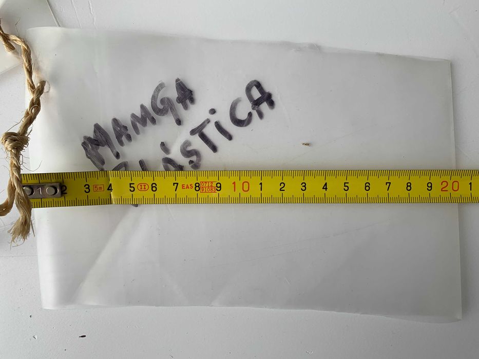 Manga Plástica cristal