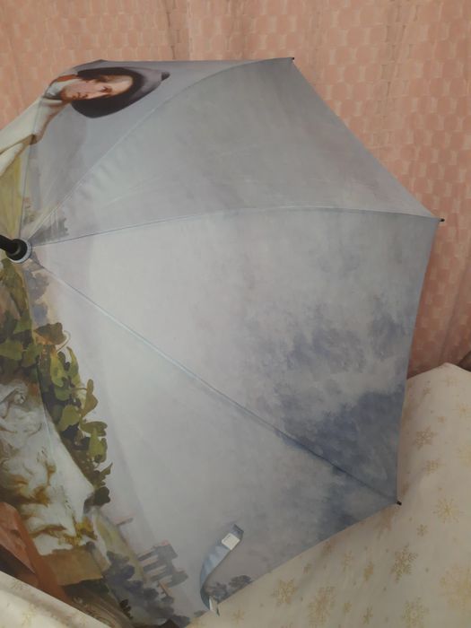 Cudny duży parasol deszcz słońce automatic obraz