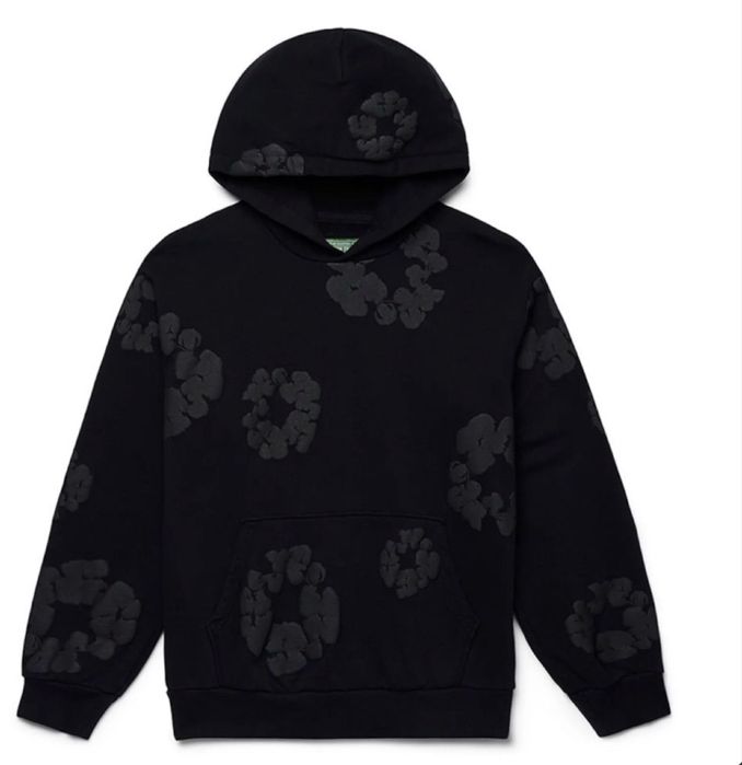 Black Denim Ters Sweatshirt