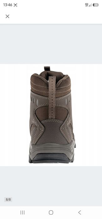 Buty taktyczne wojskowe trekkingowe MFH Combat Tactical - Brown 46